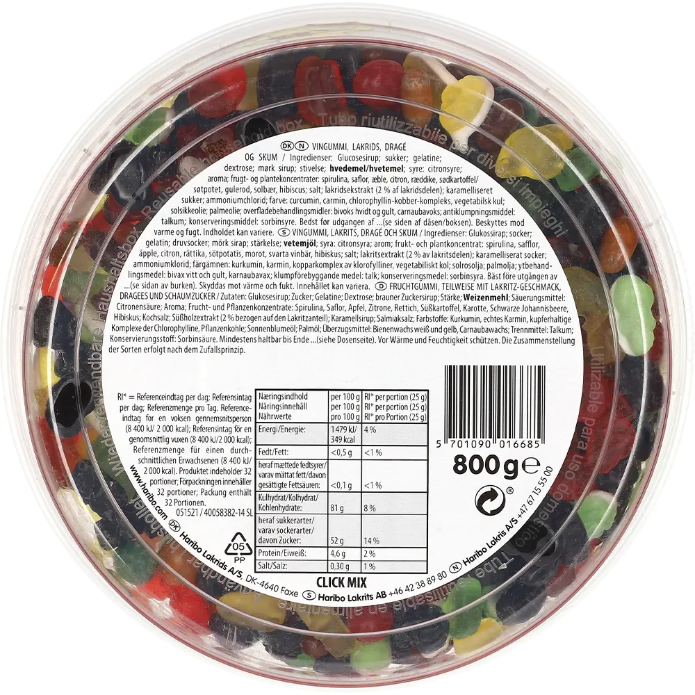 Haribo DK Click Mix