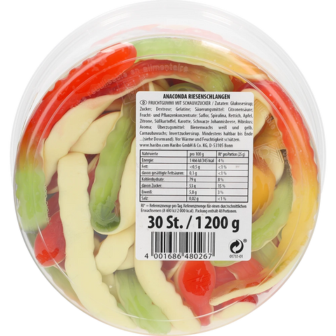 Haribo DE Riesenschlangen