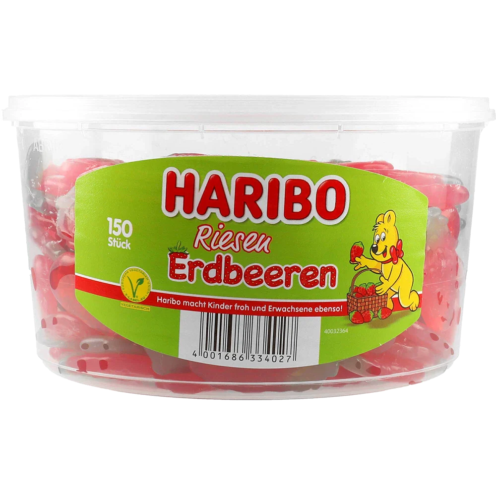 Haribo DE Kæmpe Jordbær