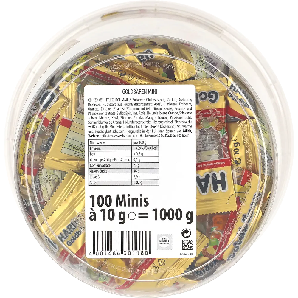 Haribo DE Guldbjørne Minis