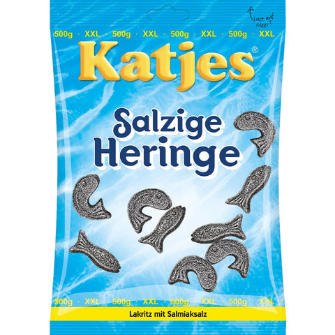 Katjes Salzige Heringe Slik & Dagligvarer