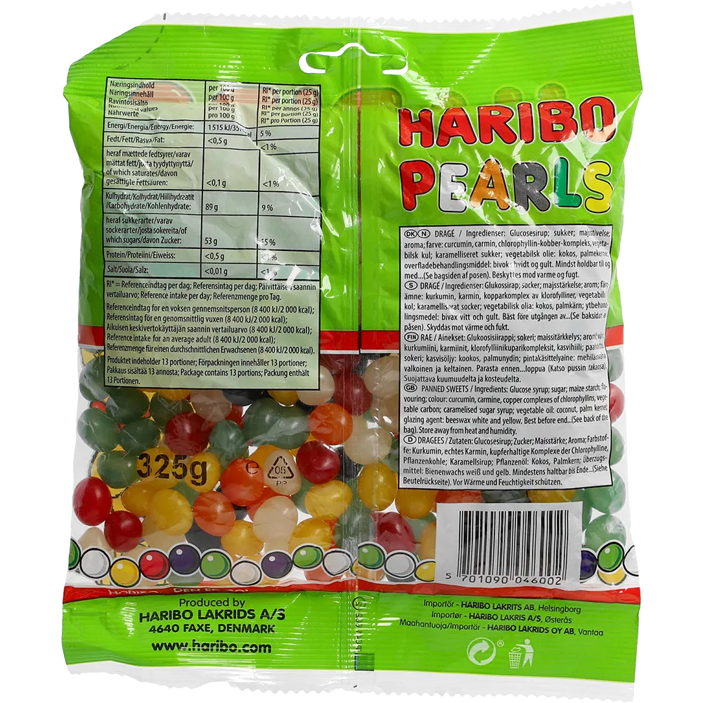 Haribo DK Pearls