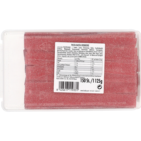 Haribo DE Pasta Basta Erdbeere Sour
