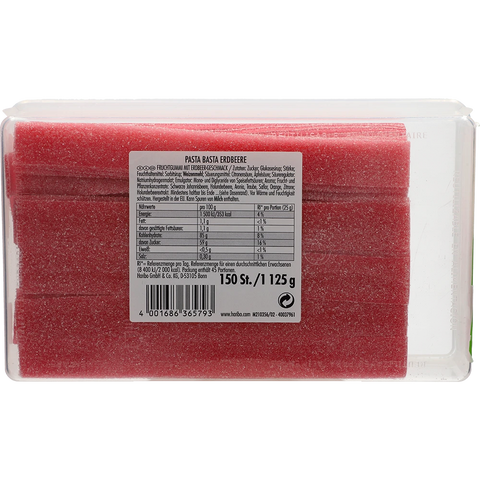Haribo DE Pasta Basta Erdbeere Sour