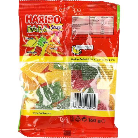 Haribo DE Pasta Frutta