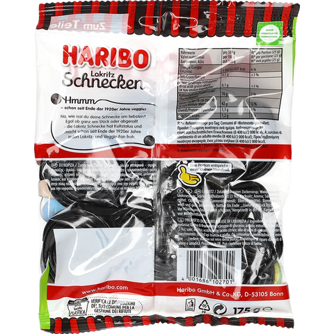 Haribo DE Lakritz Schnecken