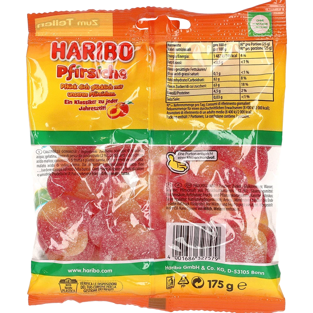 Haribo DE Pfirsiche
