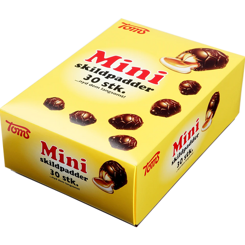 Toms Mini Skildpadder Zartbitter 30er