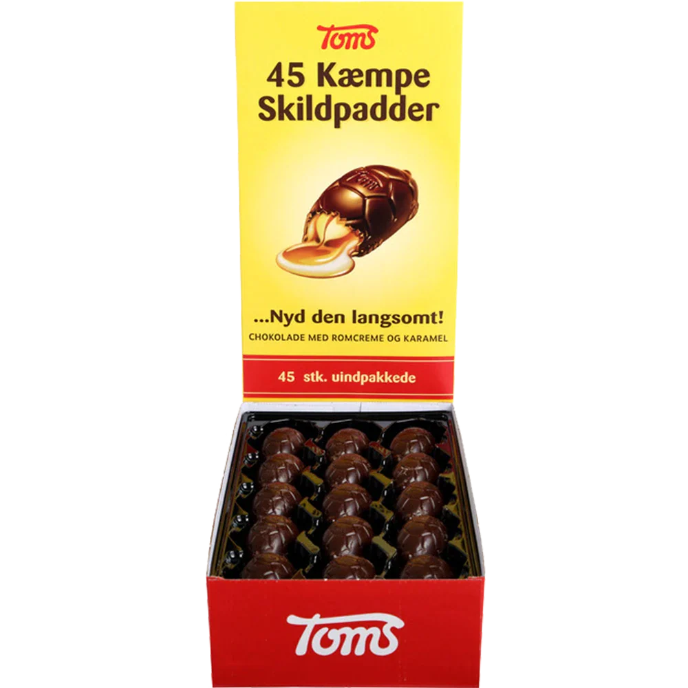 Toms Kæmpe Sköldpaddor 45-pack