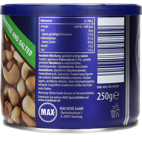Max Kiene Nuss Cocktail geröstet/gesalzen