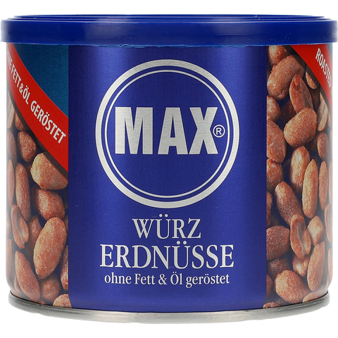 Max Kiene Würz Erdnüsse geröstet ohne Öl