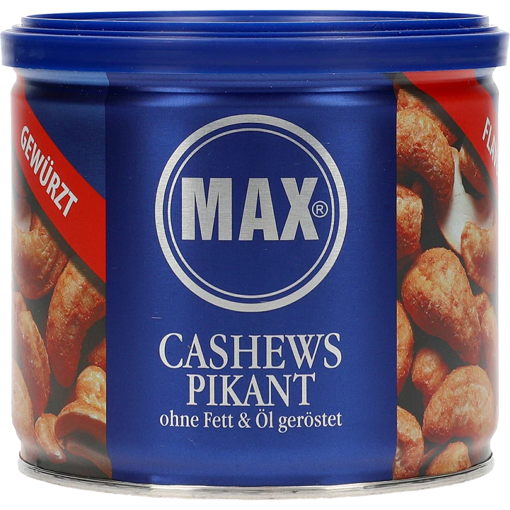 Max Kiene Krydrede Cashewnødder