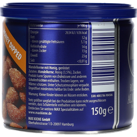 Max Kiene Mandeln honiggeröstet