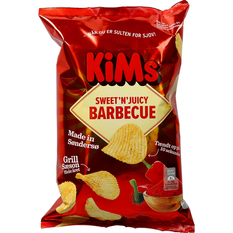 Kims Sweet'n Juicy Barbecue Chips