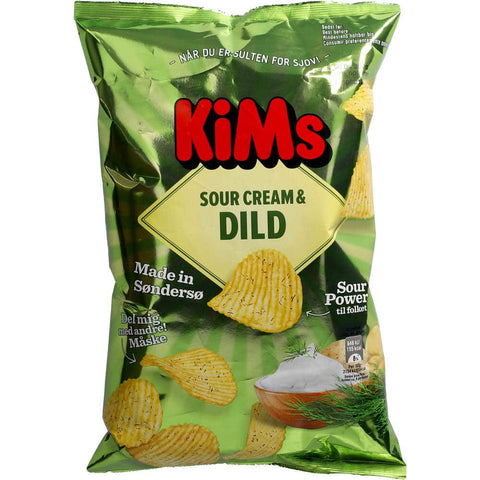 Kims Sour Cream & Dild Slik Dagligvarer