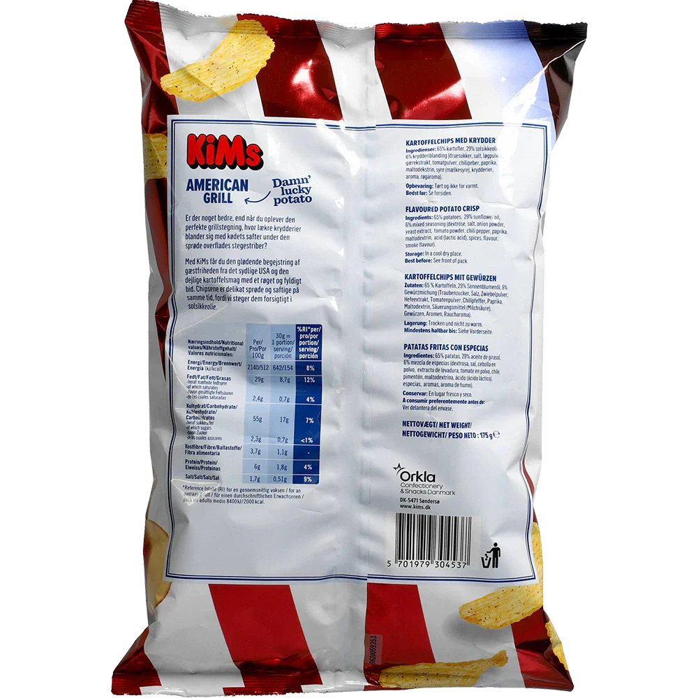 Kims American Grill Chips