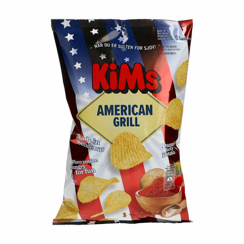 Kims American Grill Chips Slik & Dagligvarer