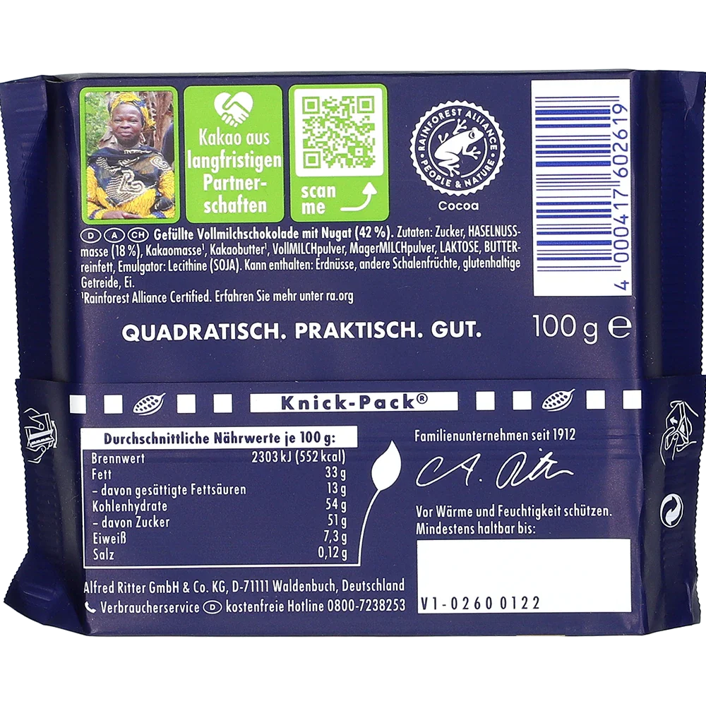 Ritter Sport BV Nugat