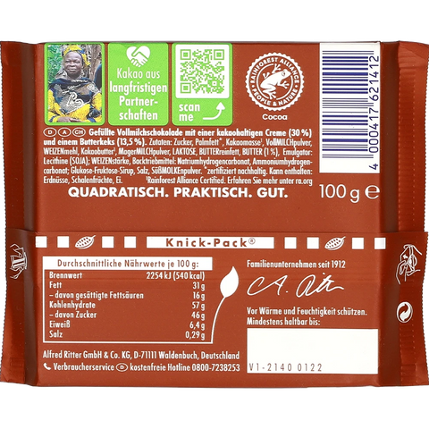 Ritter Sport BV Knusperkeks