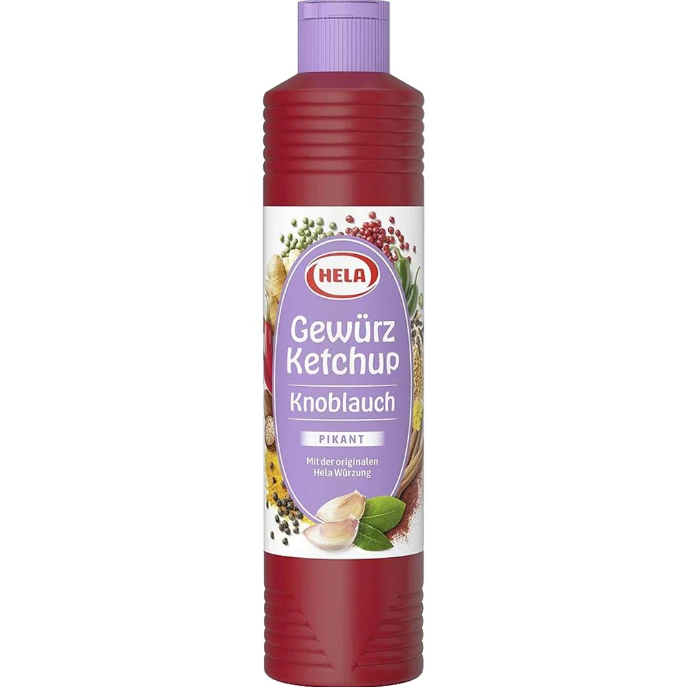 Hela Knoblauch Gewürzketchup würzig
