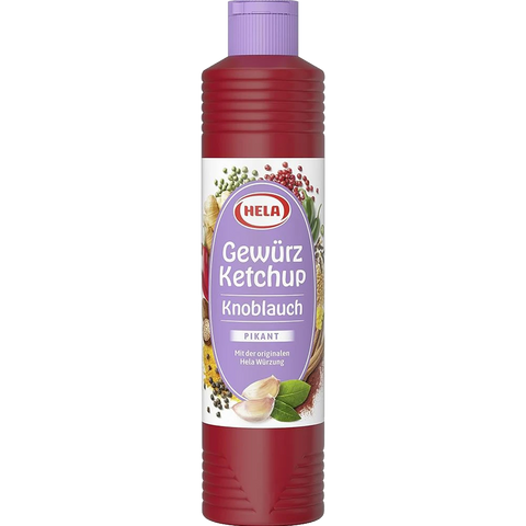 Hela Knoblauch Gewürzketchup würzig