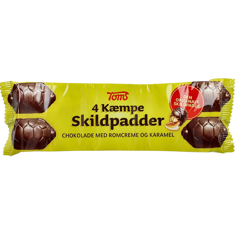 Toms Kæmpe Skildpadder 4-pak