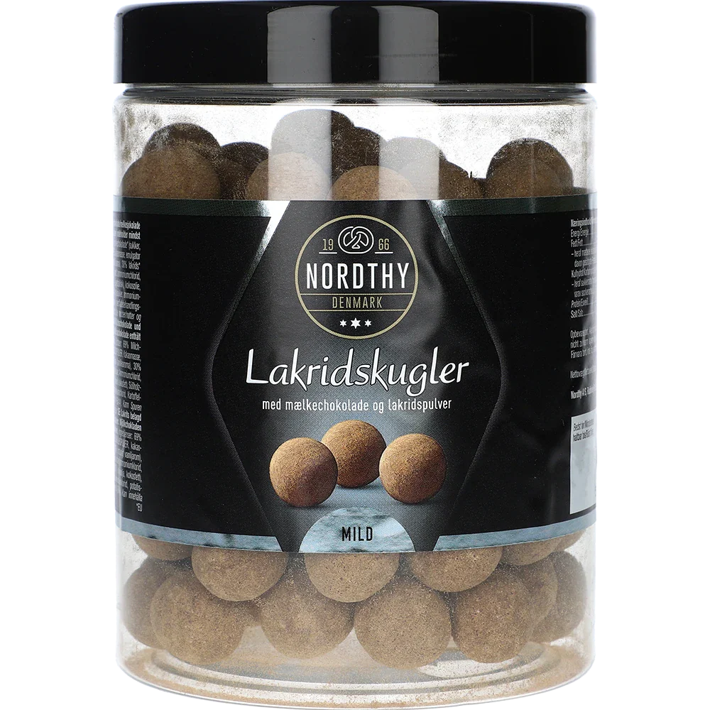 Nordthy Lakridskugler Mild