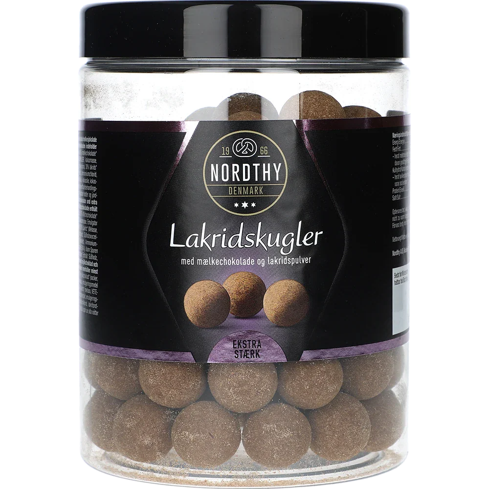 Nordthy Lakridskugler Ekstra Stærk