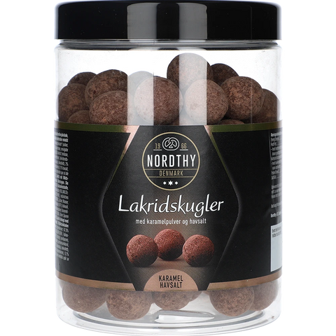 Nordthy Lakridskugler Karamel / Havsalt