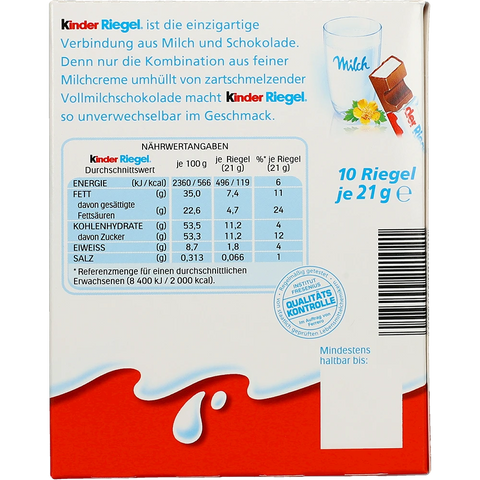 Ferrero Kinder Riegel