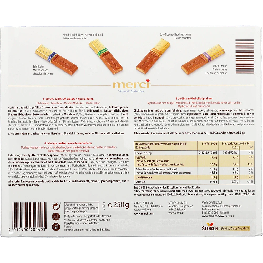 Storck merci Finest Selection Ljusa sorter