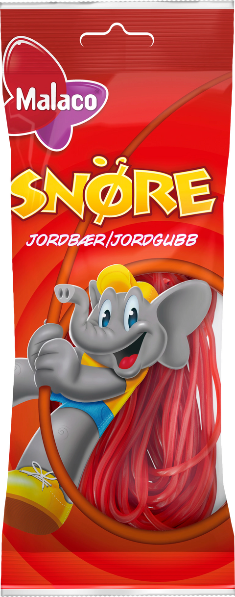 Malaco Snøre Jordbær