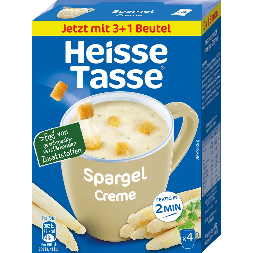 Erasco Heisse Tasse Spargel-Creme