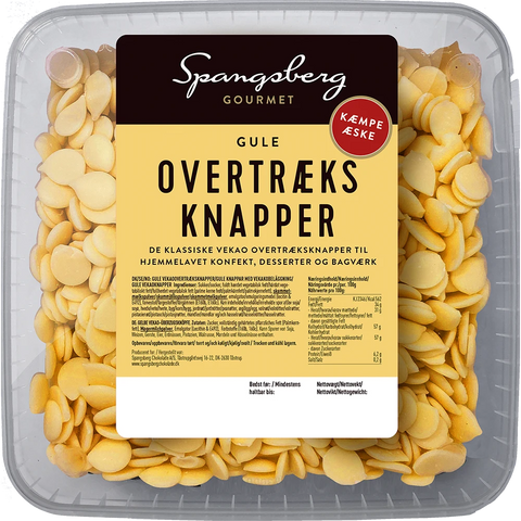 Spangsberg Gule Overtræksknapper