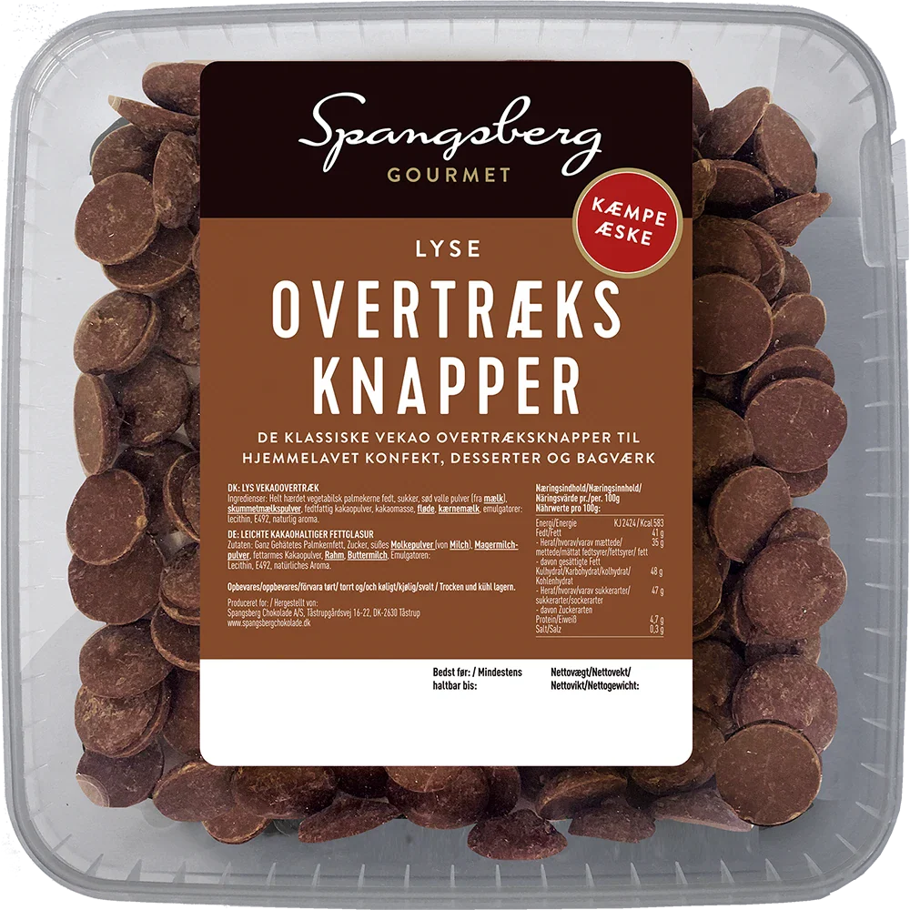 Spangsberg Ljusa Överdragspraliner