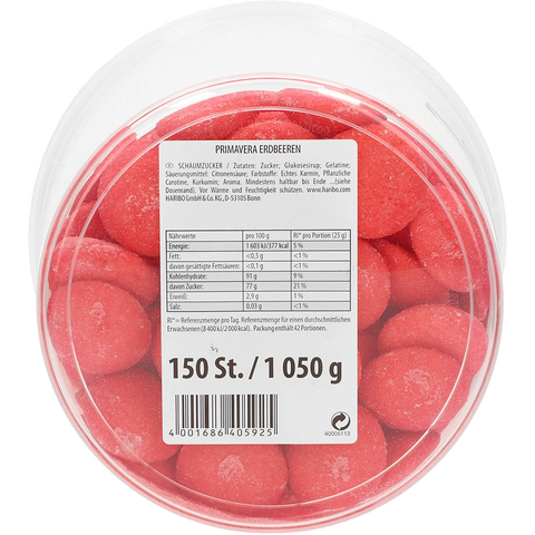 Haribo DE Primavera Erdbeere