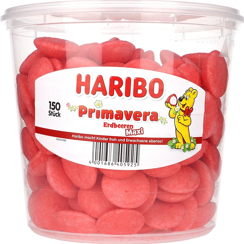 Haribo DE Primavera Jordbær