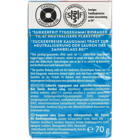 V6 Dental Strong Teeth Sweet Menthol, 70G