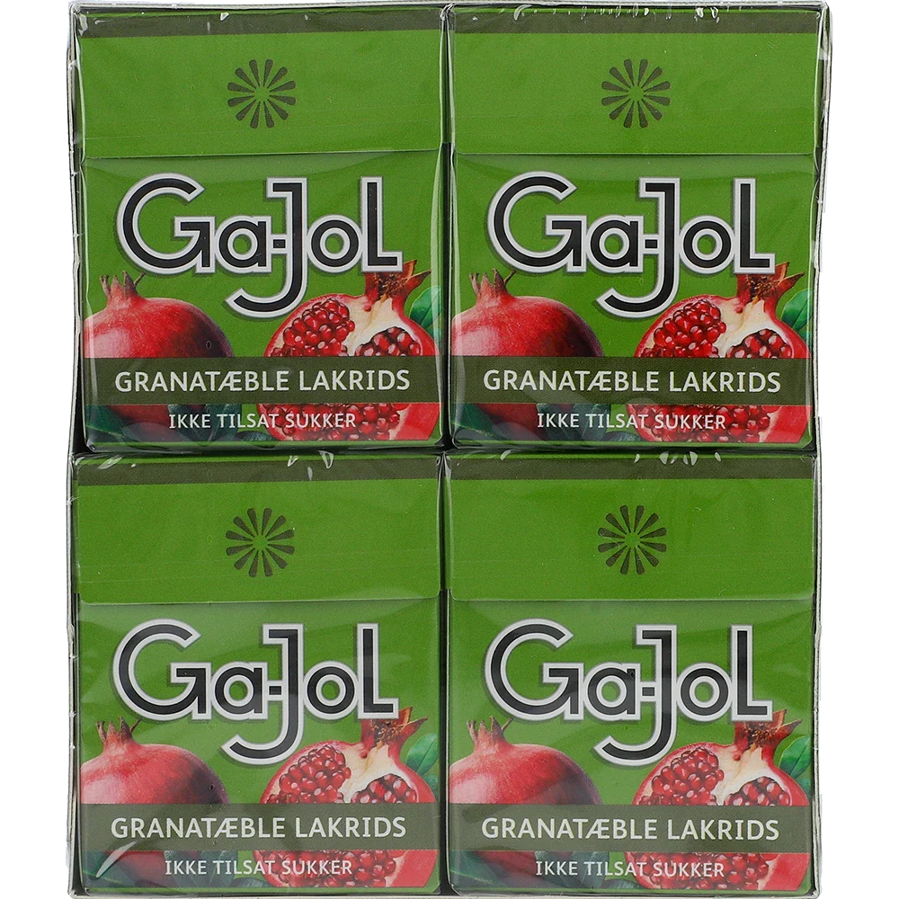Ga-Jol Granatæble Lakrids