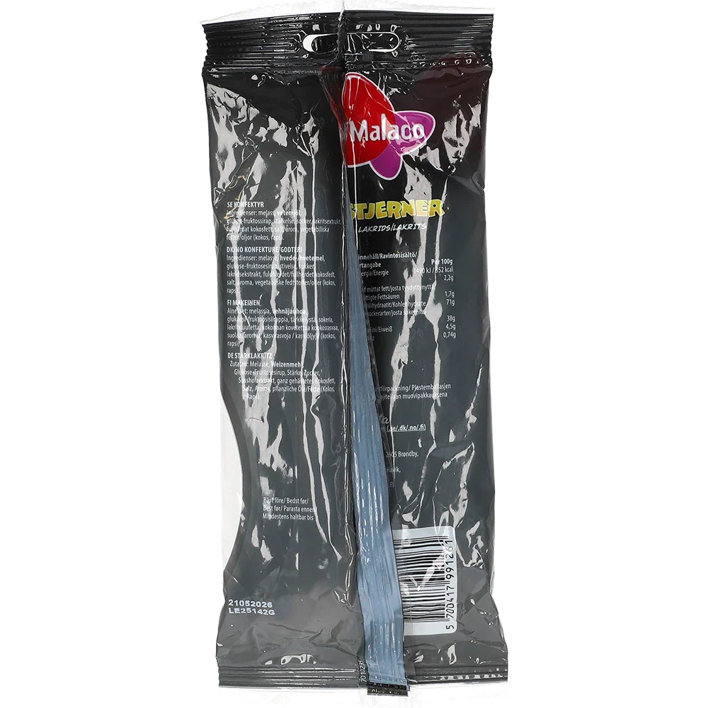 Malaco Stjerner Lakrids