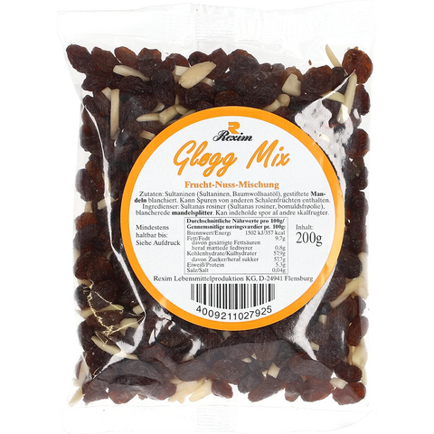 Rexim Gløgg Mix Frucht-Nuss-Mischung, 200G