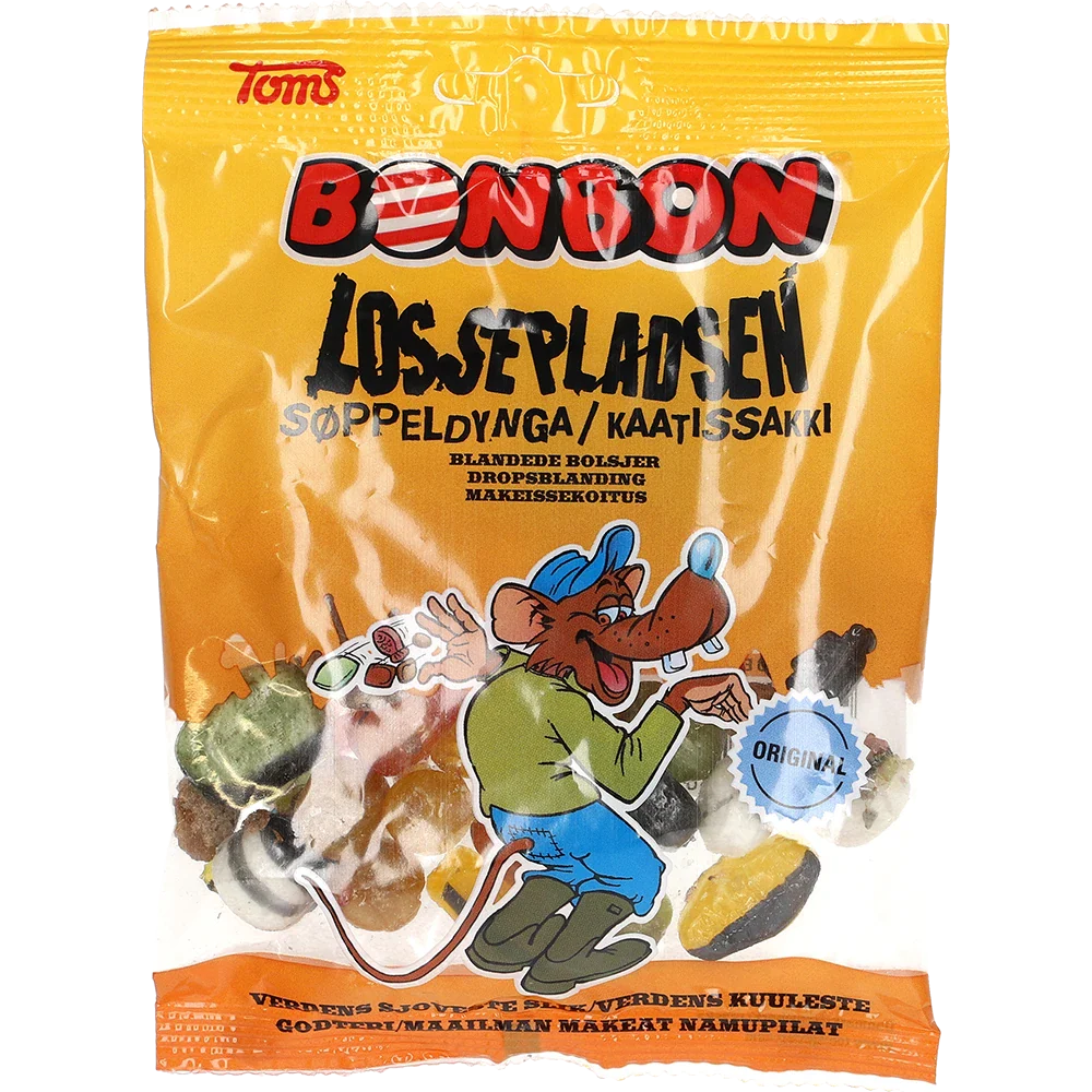 Toms Bonbon Lossepladsen, 125g