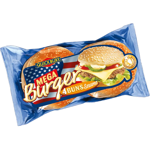 Nordthy Quality Bakers Mega Burger 300G Slik & Dagligvarer