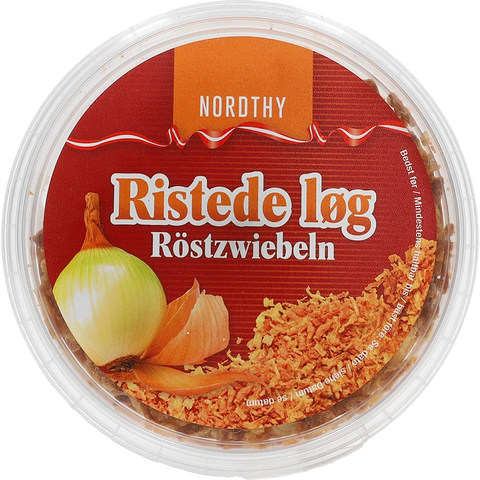Nordthy Ristede løg Röstzwiebeln