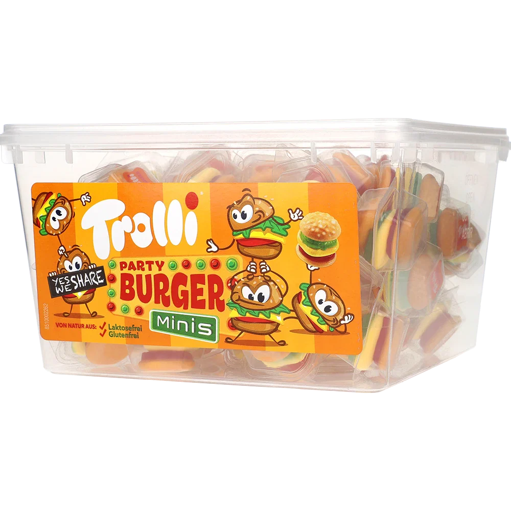 Trolli Miniburgere 60 stk.