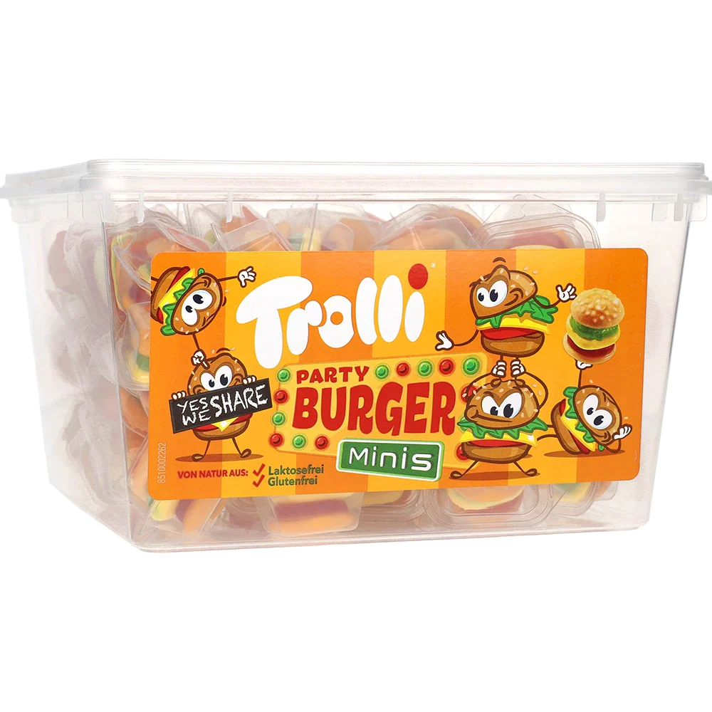 Trolli Miniburgere 60 stk.