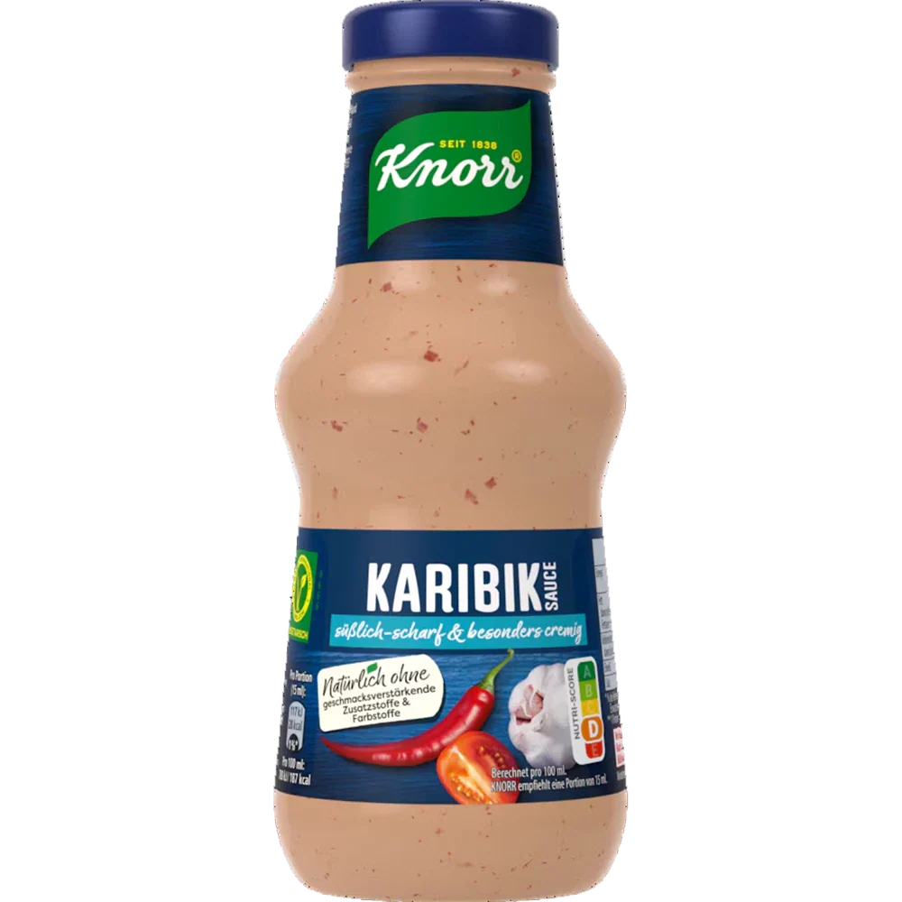 Knorr Schlemmersauce Karibik süß scharf