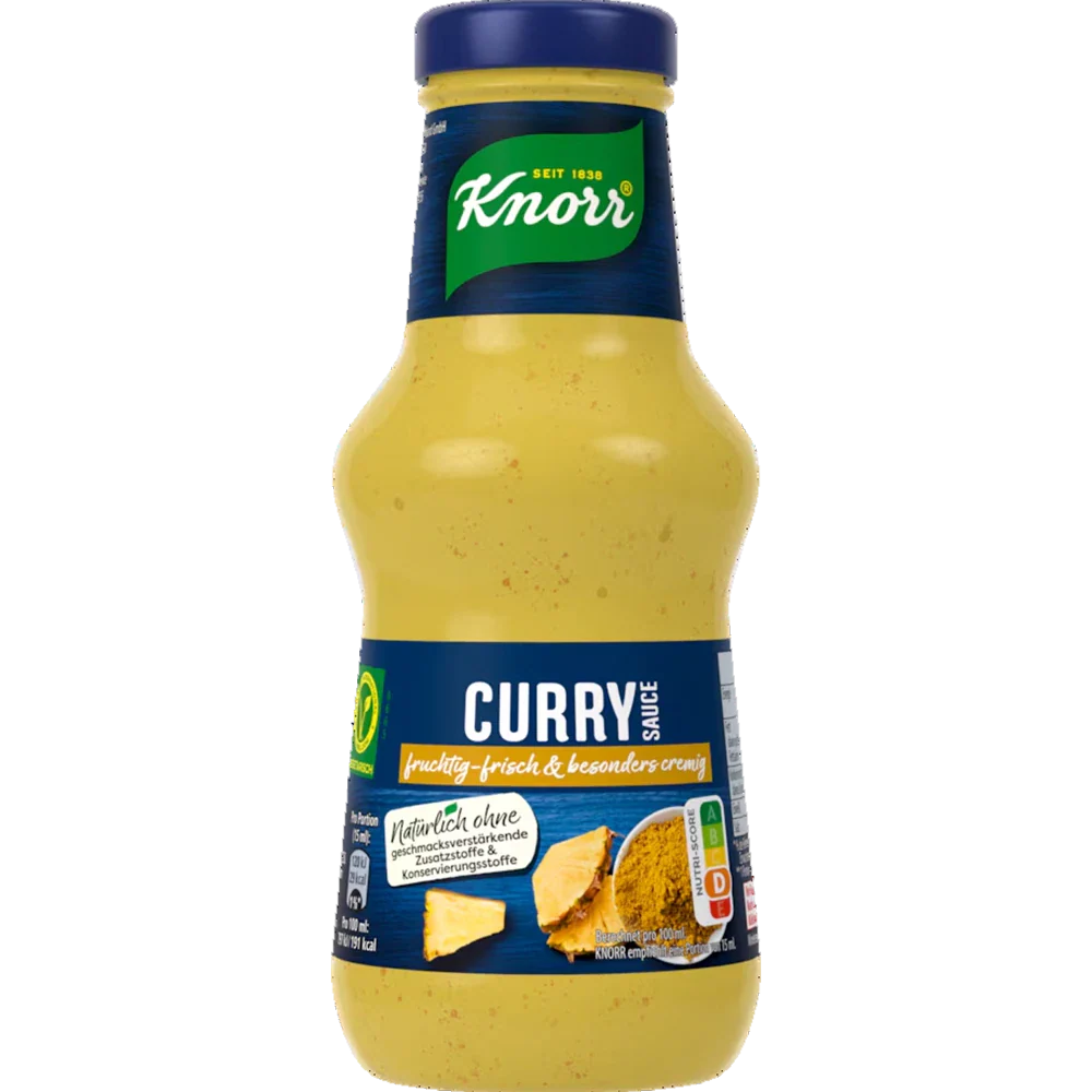 Knorr Schlemmersauce Curry