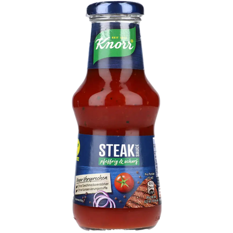 Knorr Schlemmersauce Steak 250ML Slik & Dagligvarer