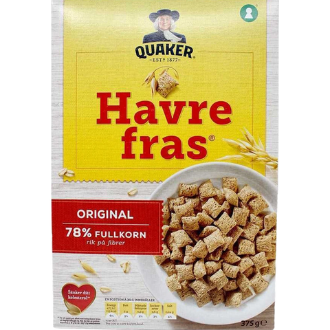 Quaker Havre Fras Original